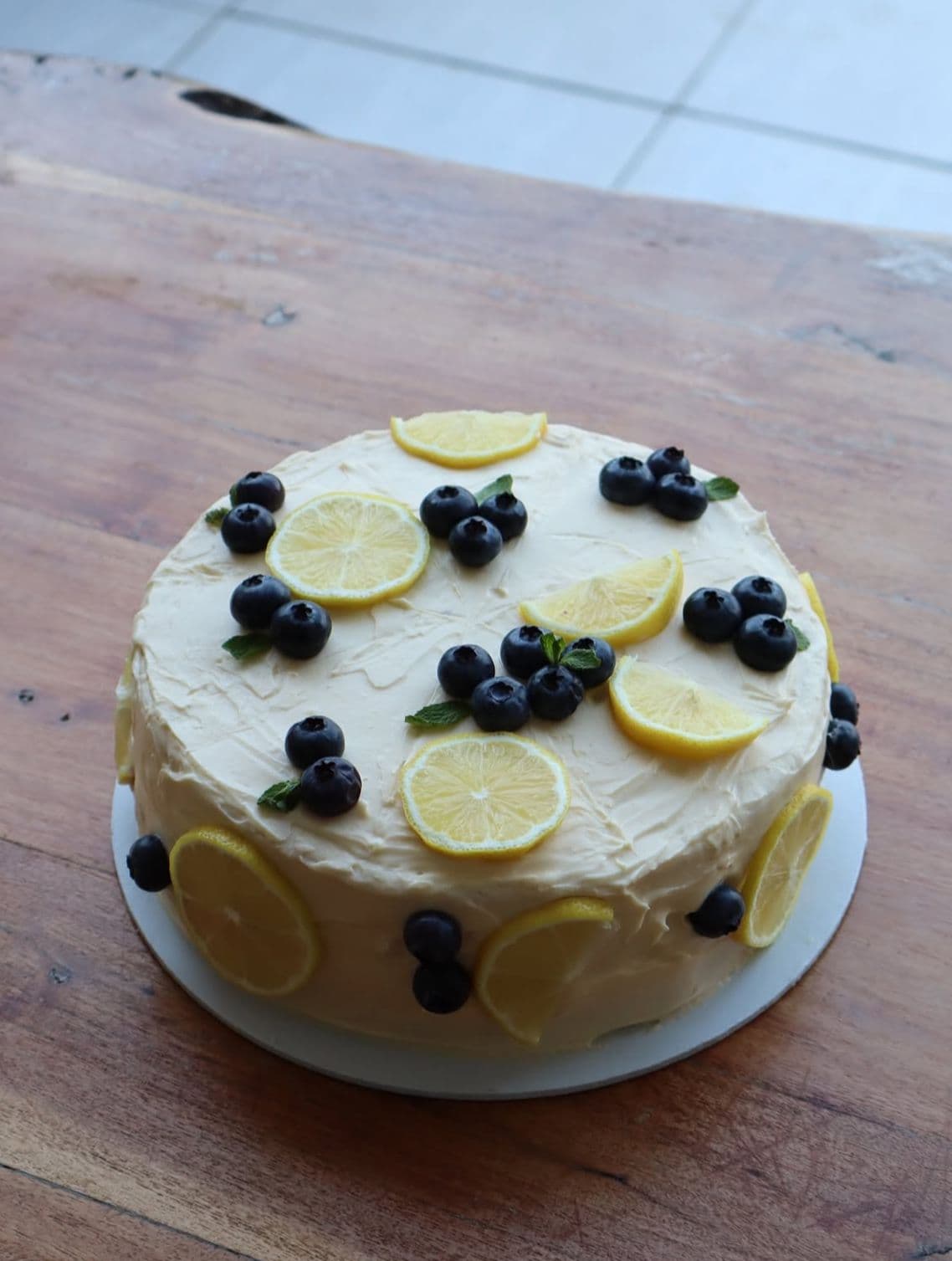 Lemon Blueberry Cake